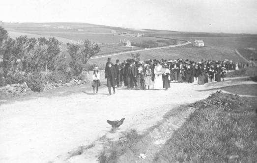 Dunbeath Sunday Scene.